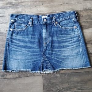 Citizens of Humanity Premium Vintage Denim Skirt